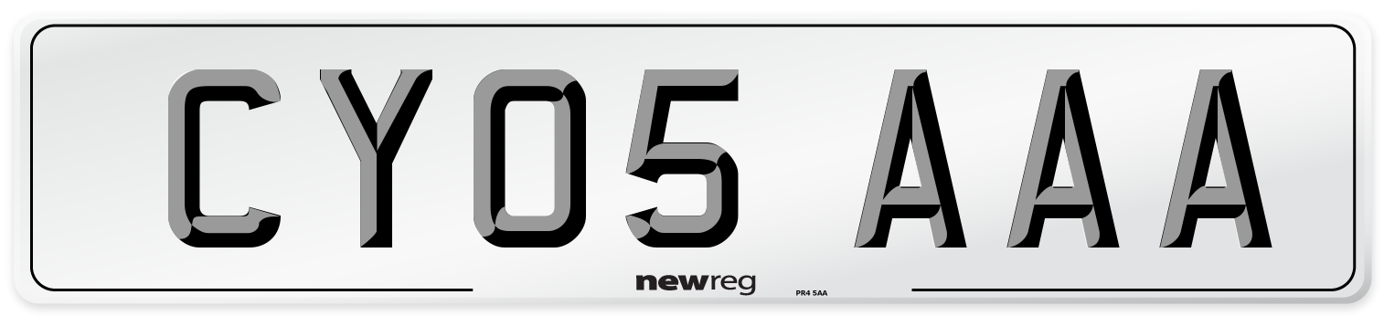 CY05 AAA Number Plate from New Reg
